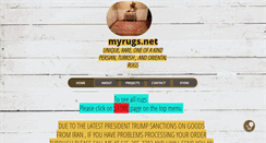 Desktop Screenshot of myrugs.net